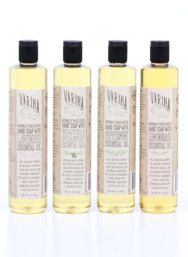 Varina Liquid Organic Castile Soap Variety - 16 oz - Image 1